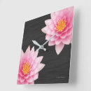 Recherche de fleur de lotus rose horloges Méditation