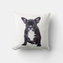 Recherche de français bouledogue coussins Aquarelle