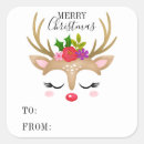 Recherche de renne autocollants Xmas