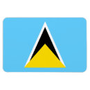 Recherche de sainte lucie magnets Drapeau