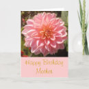 Recherche de dahlia anniversaire cartes Fleur