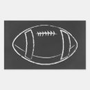 Recherche de du football rectangles autocollants Sports