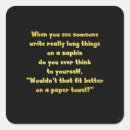 Recherche de interrogation autocollants Humour