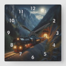 Recherche de locomotive à vapeur horloges Train