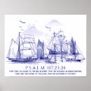 Recherche de bateau en mer posters Nature
