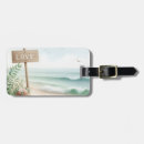 Recherche de vibrations bagages étiquettes Plage