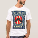 Recherche de tour de moustache tshirts Rétro