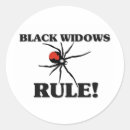 Recherche de araignée de veuve noire autocollants Insecte