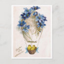 Recherche de poules et poussins cartes postales Fleurs