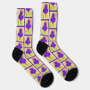 Recherche de violet chaussettes Jaune