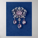 Recherche de pierres précieuses et fleurs posters Bijoux