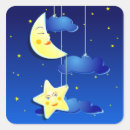 Recherche de lune sommeil autocollants Rêve