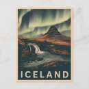 Recherche de aurore boréale cartes postales Reykjavik