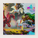 Recherche de préhistorique puzzles Tyrannosaure rex