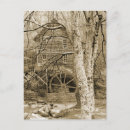 Recherche de paysage occidental vœux cartes Vintage