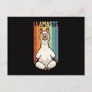 Recherche de namaste cartes postales Llama