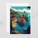 Recherche de portofino italie cartes postales Vintage