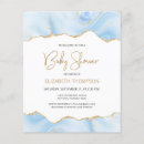 Recherche de agate baby shower invitations Élégant