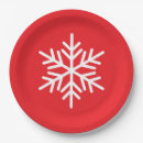 Recherche de flocon de neige assiettes Blanc