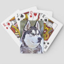 Recherche de yeux bleus jeux de cartes Chien