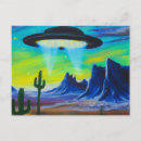 Recherche de extraterrestre cartes postales Soucoupe