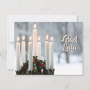 Recherche de saint lucia vœux cartes Bougies