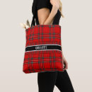 Recherche de tartan sacs Typographie
