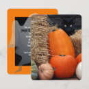 Recherche de balles de foin invitations Citrouille