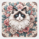 Recherche de ragdoll autocollants Fleurs