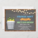 Recherche de seau invitations Bière