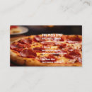 Recherche de pizza pepperoni cartes visite Pour tous