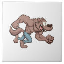 Recherche de loup garou carreaux Pleine lune