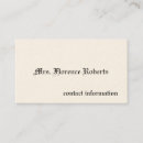 Recherche de mariage gothique cartes visite Vintage