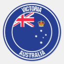Recherche de victoria autocollants Armoiries