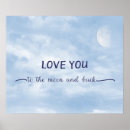 Recherche de love you to the moon posters Lune