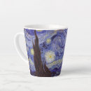 Recherche de nuit étoilée van gogh tasses Lune