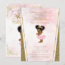 Recherche de ballerine vintage invitations Parti