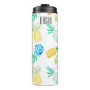 Recherche de ananas rose tasses Aquarelle