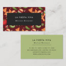 Recherche de nourriture mexicaine cartes visite Traiteur