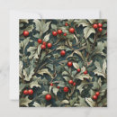 Recherche de style de cottage vœux cartes Vintage