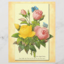 Recherche de papillons 22x28 prospectus Rose