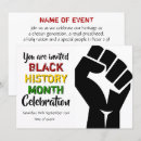 Recherche de historique invitations Mois d'histoire noire