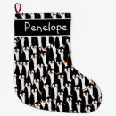 Recherche de pingouin de noël chaussette de noël Motif