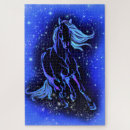 Recherche de cheval course puzzles Mustang