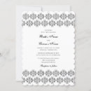 Recherche de damassé noire invitations Noir et blanc
