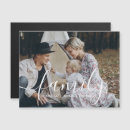 Recherche de nom de famille invitations Minimaliste