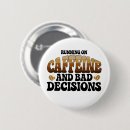 Recherche de caféine badges Grains de café