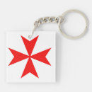 Recherche de croix rouge porteclés Symbole