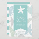 Recherche de starfish baby shower invitations Coquillage