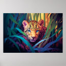 Recherche de peinture de jungle posters Sauvage